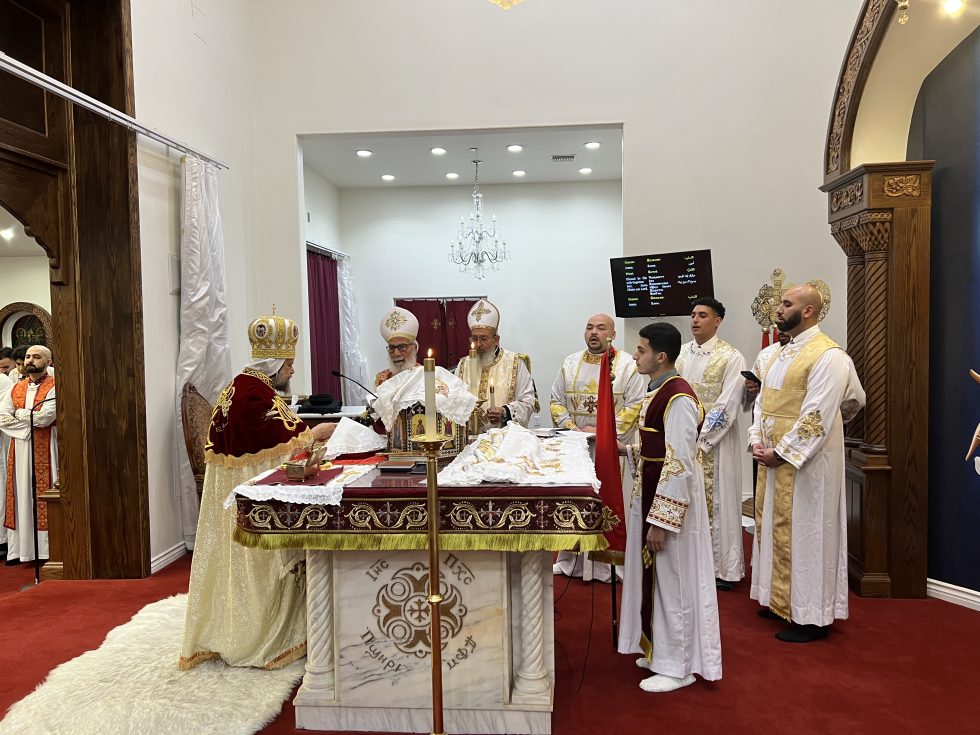 His Eminence Metropolitan Serapion celebrates the Nativity Feast at St