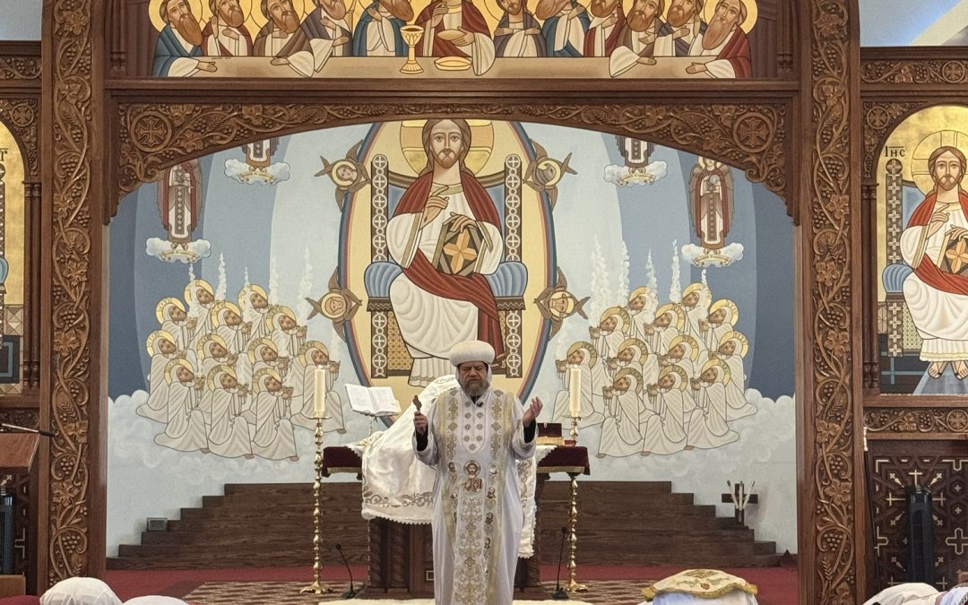 His Eminence Metropolitan Serapion Celebrates The Divine Liturgy at St. Demiana Coptic Orthodox Church!