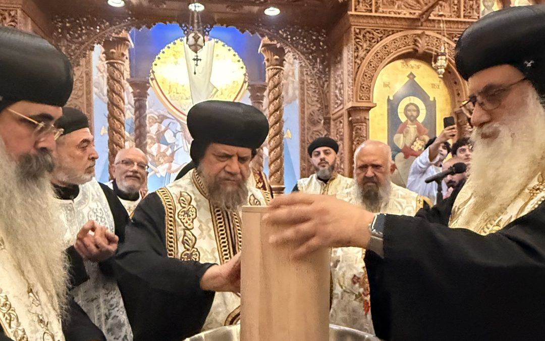The Receiving of the Relics of St. Mina