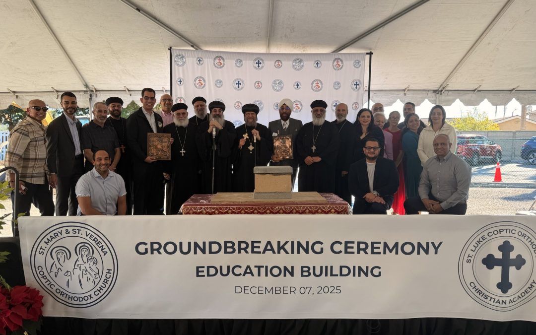 The Groundbreaking of St. Luke Coptic Orthodox Christian Academy 