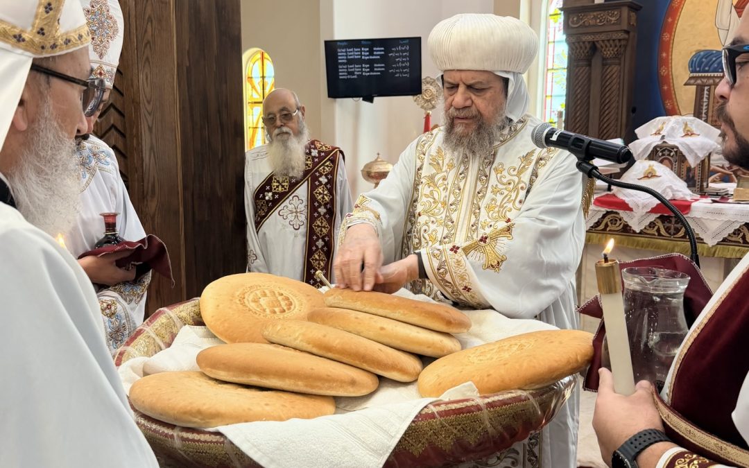 His Eminence Metropolitan Serapion Celebrates the Divine Liturgy at St. Justina Coptic Orthodox Church&nbsp;