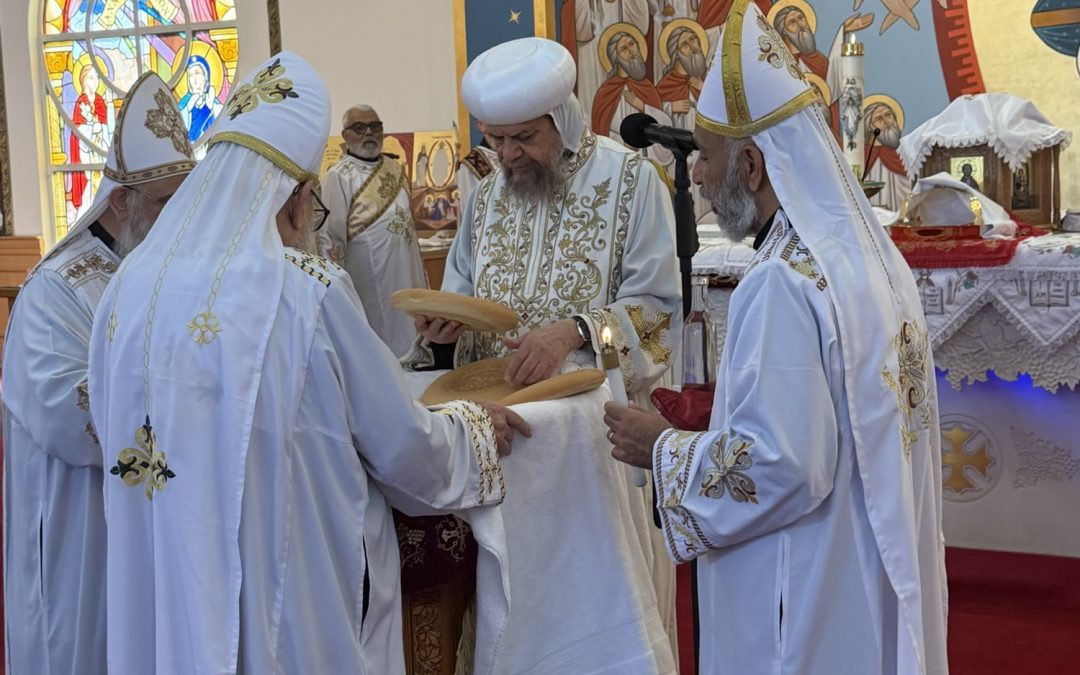 His Eminence Metropolitan Serapion Celebrates Lazures Saturday at St. John Coptic Orthodox Church