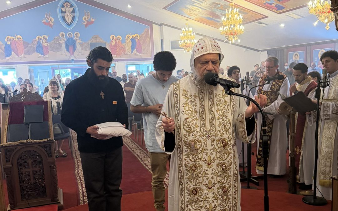 His Eminence Metropolitan Serapion Celebrates the Divine Liturgy at Christ The Good Shepherd American Coptic Orthodox Church&nbsp;